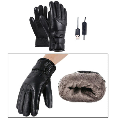 Winter USB Heated Gloves - Thermal, Waterproof, Touchscreen Hand Warmers - USB Winter Gloves Readi Gear