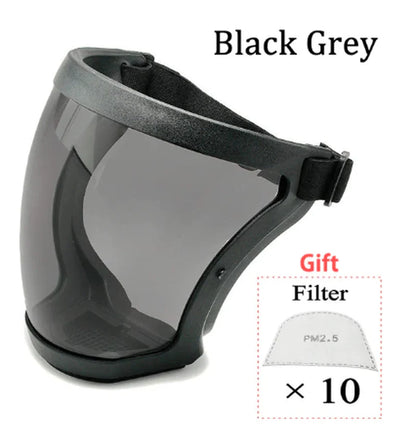 ClearGuard Full Face Shield - Anti-Fog Virus Protection Mask - Face shield Readi Gear