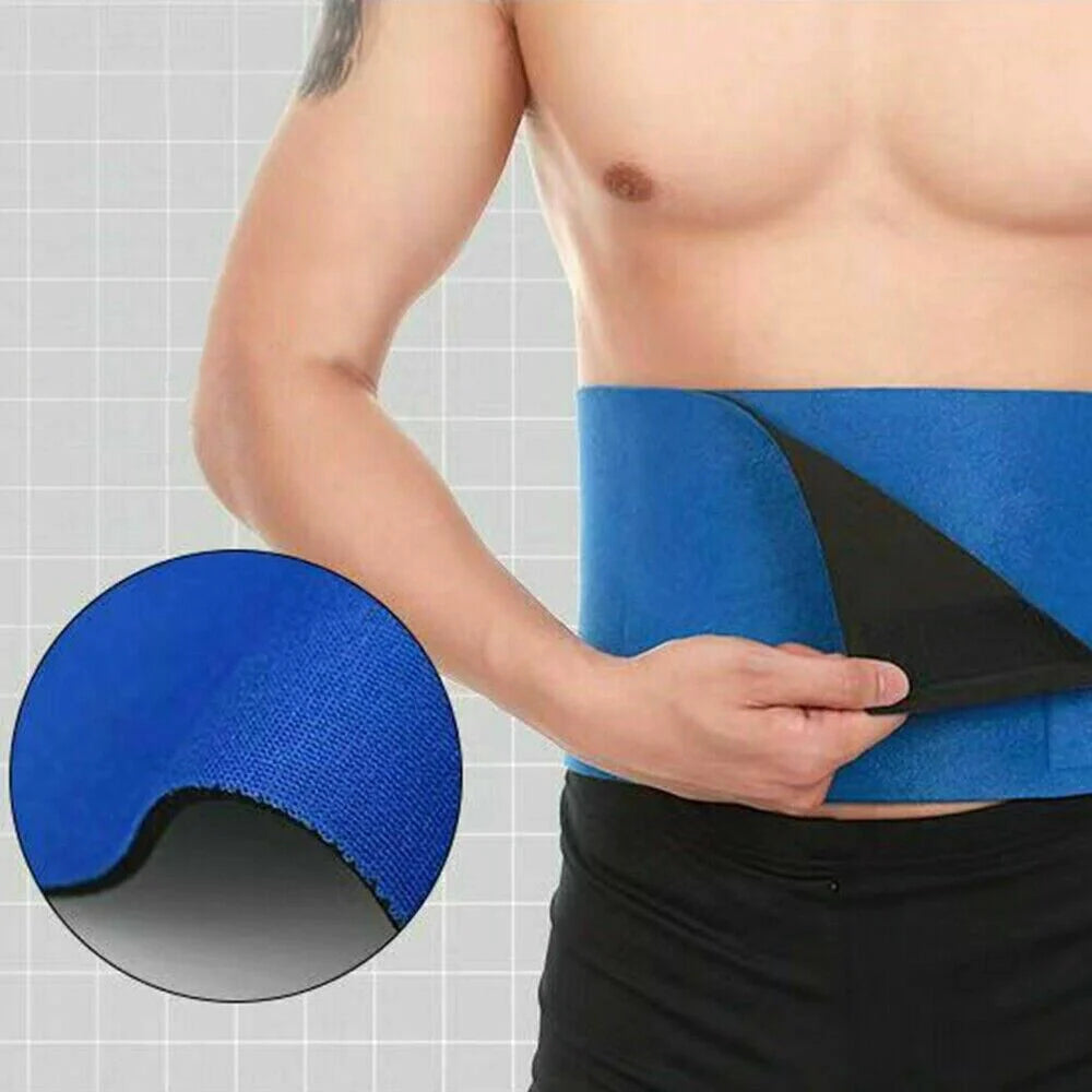 SweatPro Waist Trimmer Belt - Stomach Wrap for Weight Loss & Ab Toning - Waist Trimmer Belt Readi Gear