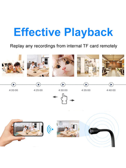 Mini Wireless Spy Camera - 1080P HD WiFi IP Cam with Night Vision - Hidden Wireless Spy Camera Readi Gear