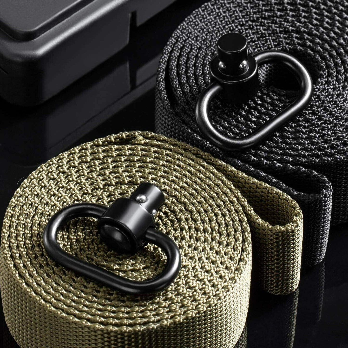 QuickDetach Rifle QD Sling Swivel Mount - 2PCS Heavy Duty 1.25 - Rifle sling swivel Readi Gear