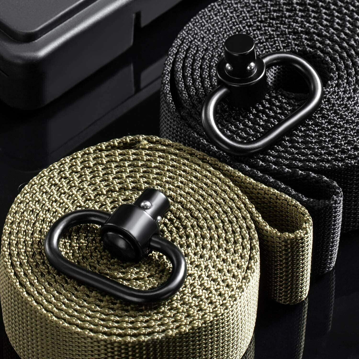 QuickDetach Rifle QD Sling Swivel Mount - 2PCS Heavy Duty 1.25 - Rifle sling swivel Readi Gear