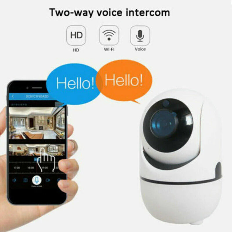 1080P WiFi Indoor Security Camera - Night Vision, Baby & Pet Monitor - Indoor Security Camera Readi Gear