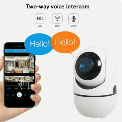 1080P WiFi Indoor Security Camera - Night Vision, Baby & Pet Monitor - Indoor Security Camera Readi Gear