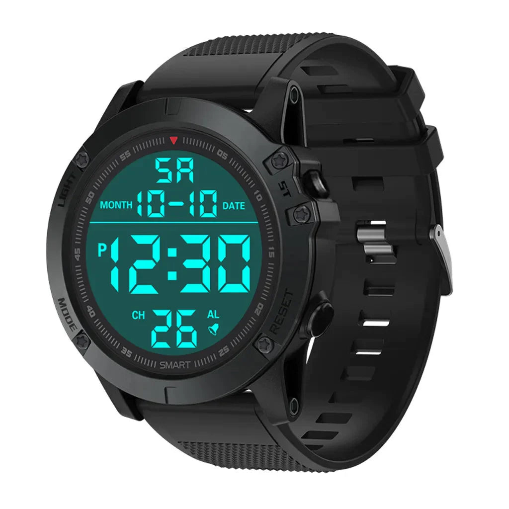Waterproof Military Digital Sports Watch with LED Backlight for Men - waterproof military watch Readi Gear