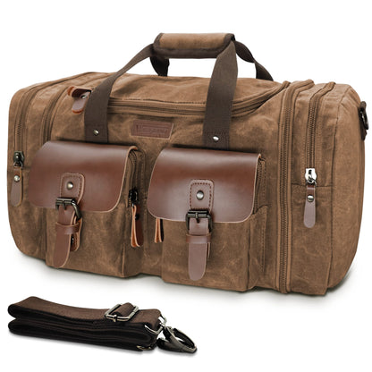 Timberline Vintage Duffel – Rugged Waterproof Waxed Canvas Travel Bag (50L & 60L)