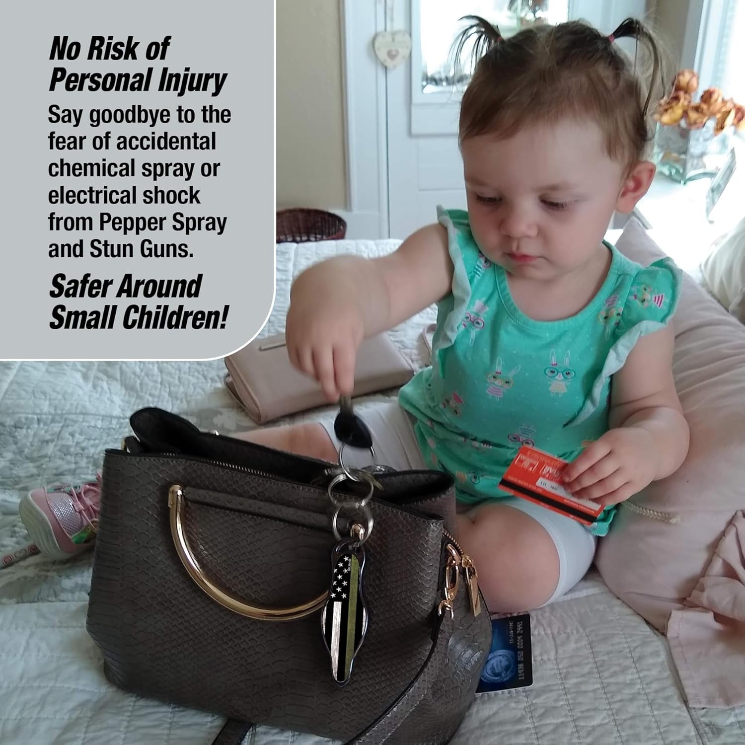 Ultimate Self Defense Keychain - Legal for Airplane Carry - Self Defense Keychain Readi Gear