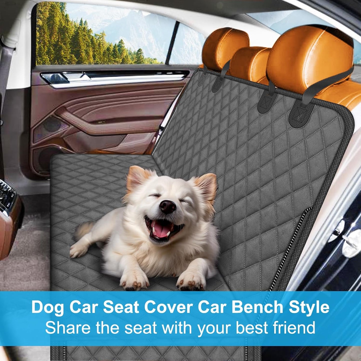 CanineGuard Deluxe Pet Car Seat Protector - Dog Car Seat Cover Readi Gear