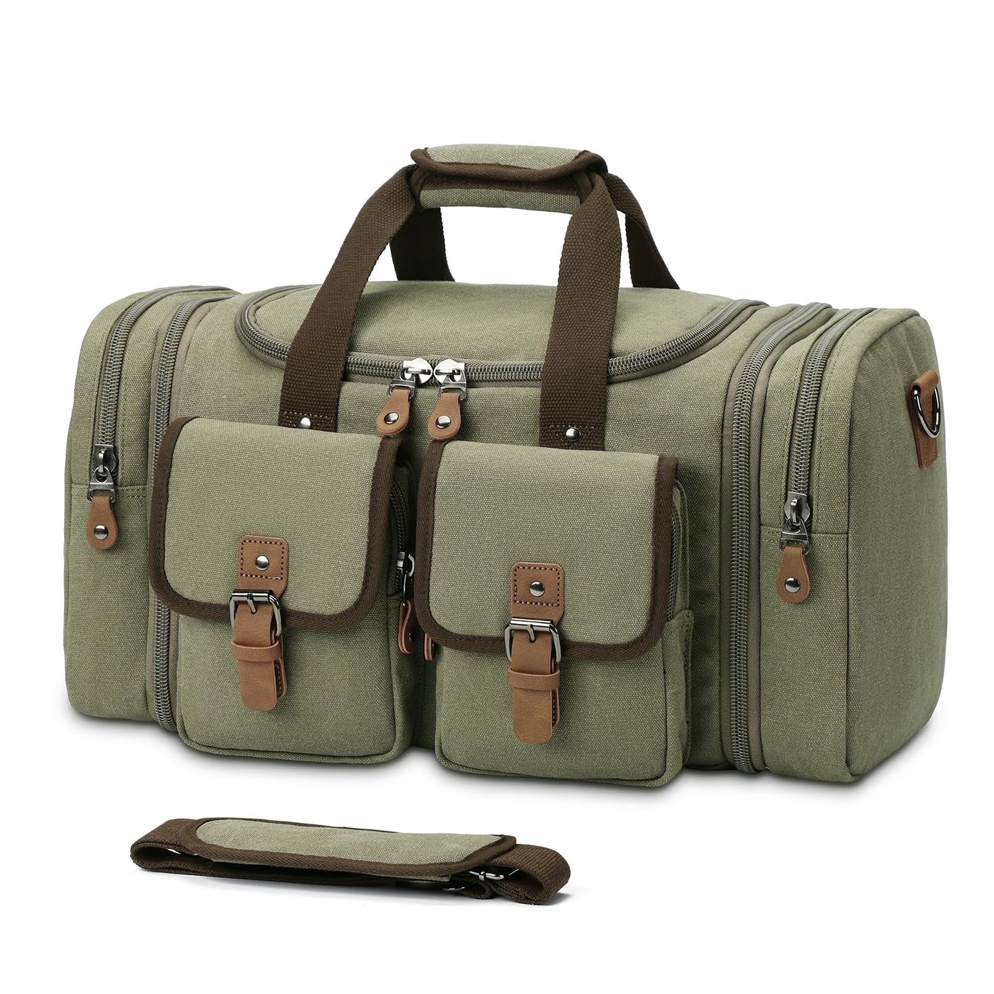 Timberline Vintage Duffel – Rugged Waterproof Waxed Canvas Travel Bag (50L & 60L)