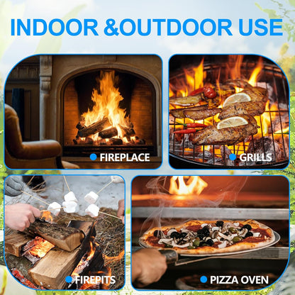 Eco Fire Starters Bundle - 72 or 150 Rolls for Campfires & BBQs