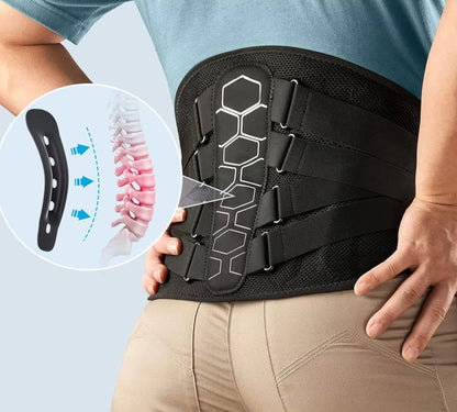 FlexAlign Lumbar Support Belt – Relieves Back Pain & Improves Posture - Back Support Belt Readi Gear