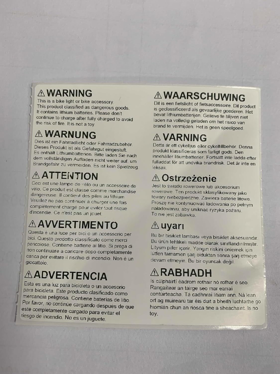 High-Intensity Bike Tail Light - USB LED Rear Light for Helmet & Bag - Bicycle Tail Light Readi Gear