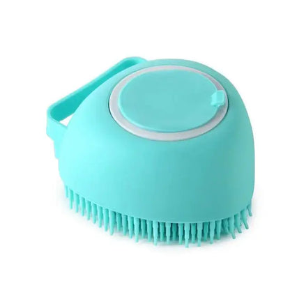 PupSpa Silicone All-in-One Bath Brush & Massager - Dog grooming bath brush Readi Gear
