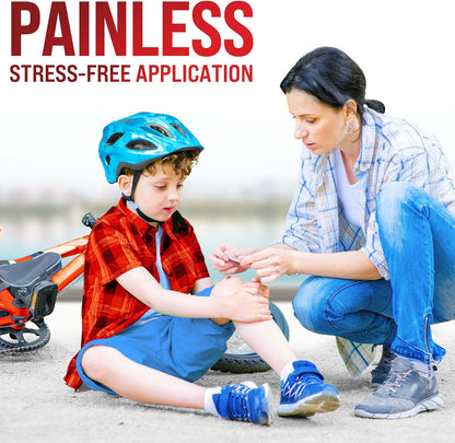 Zipper Wound Closure Kit - Stitch-Free Butterfly Bandages 4-Pack - Zipper wound closure kit Readi Gear