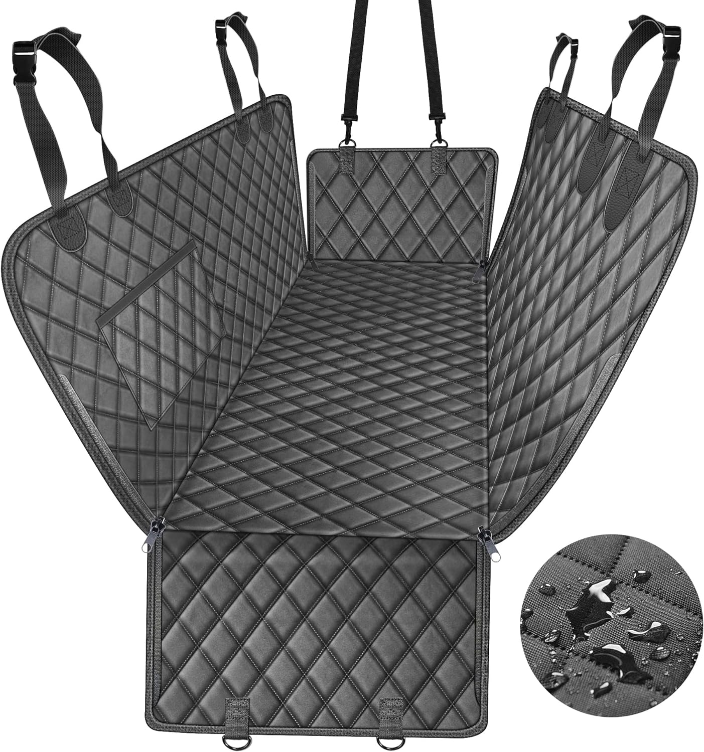 CanineGuard Deluxe Pet Car Seat Protector - Dog Car Seat Cover Readi Gear