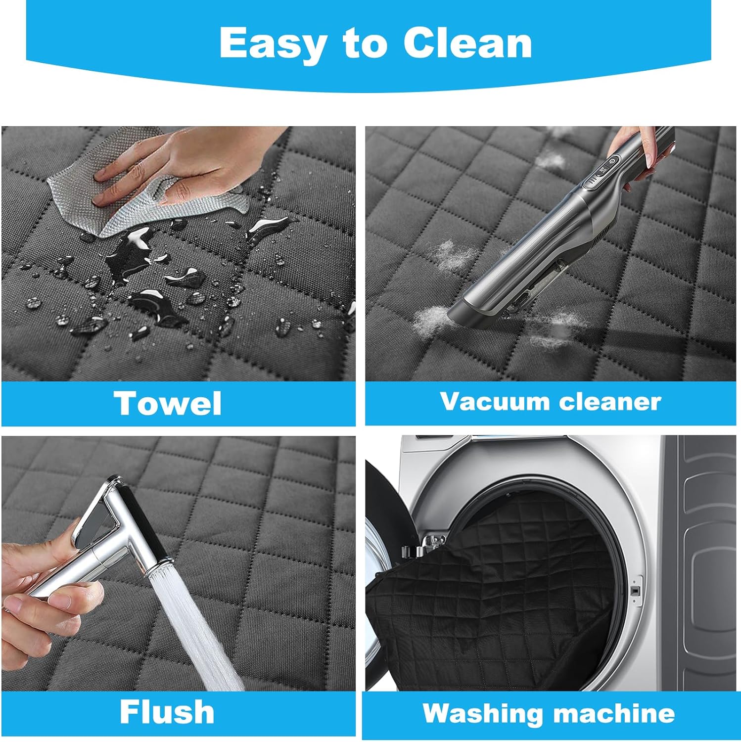 CanineGuard Deluxe Pet Car Seat Protector - Dog Car Seat Cover Readi Gear