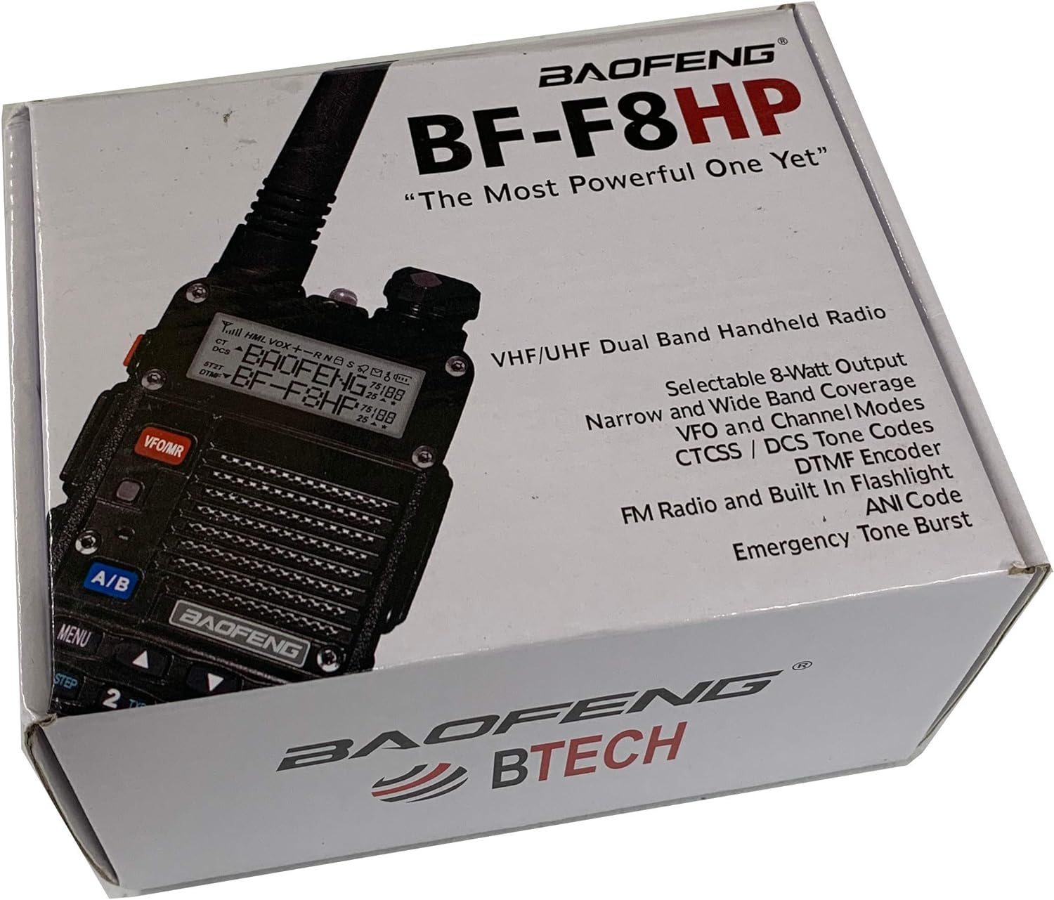 BaoFeng BF-F8HP (3rd Gen UV-5R) - Enhanced Range, Battery, and Power - HAM Radio Readi Gear
