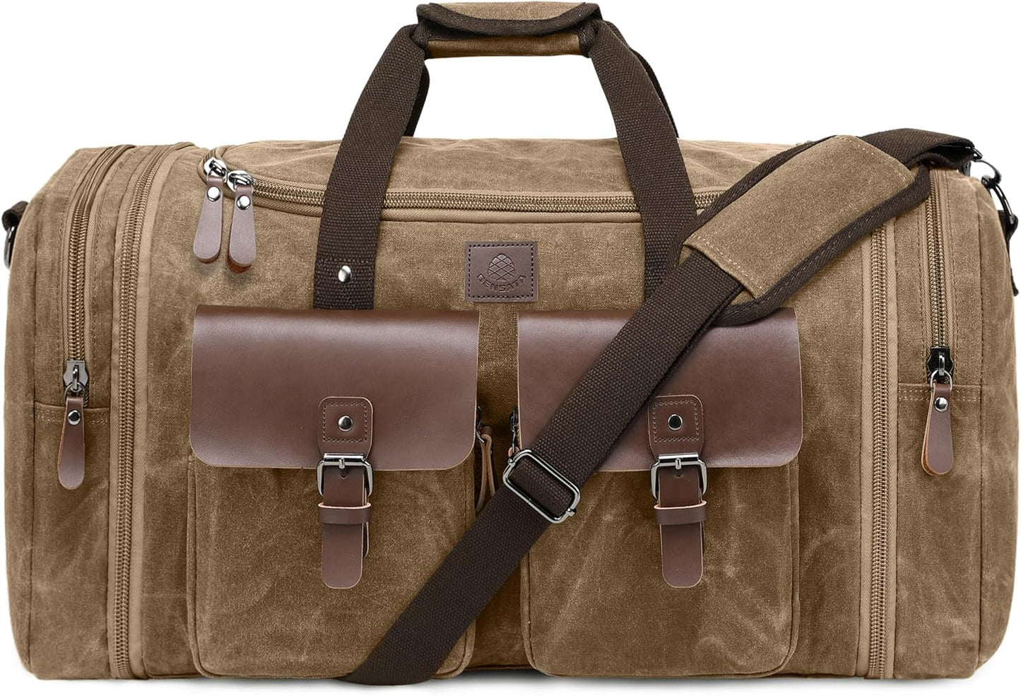 Timberline Vintage Duffel – Rugged Waterproof Waxed Canvas Travel Bag (50L & 60L)