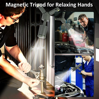 FlexiLight Pro Telescopic LED Lantern with Magnetic Tripod & USB Power Bank - Telescopic Camping Light Readi Gear