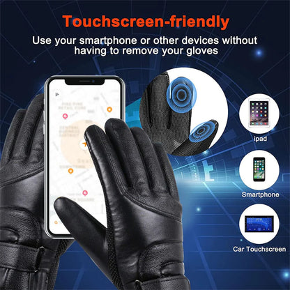 Winter USB Heated Gloves - Thermal, Waterproof, Touchscreen Hand Warmers - USB Winter Gloves Readi Gear