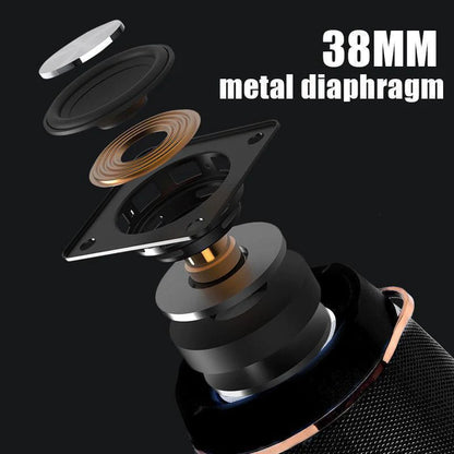 BassBlaster 5.1 Bluetooth Speaker - Waterproof Outdoor Stereo Sound - Waterproof Bluetooth Speaker Readi Gear