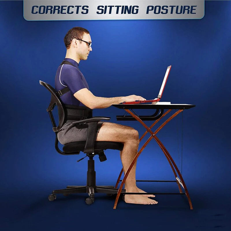 AlignPro Magnetic Posture Corrector - Adjustable Back Support Brace - Readi Gear