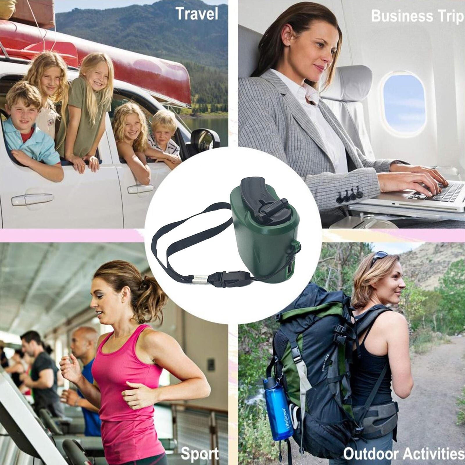 Survival Hand Crank Phone Charger – USB Power Bank & LED Light - Emergency USB Power Charger Readi Gear