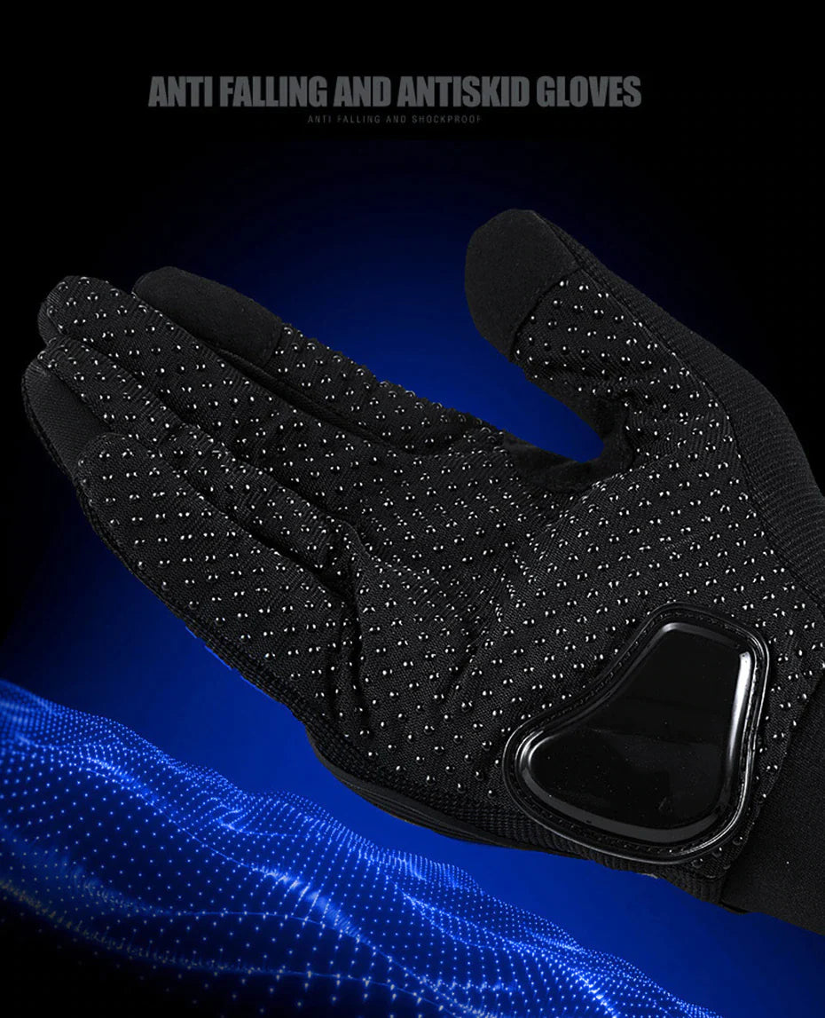 RideArmor Full Protection Touchscreen Motorcycle Gloves - Motorcycle gloves Readi Gear
