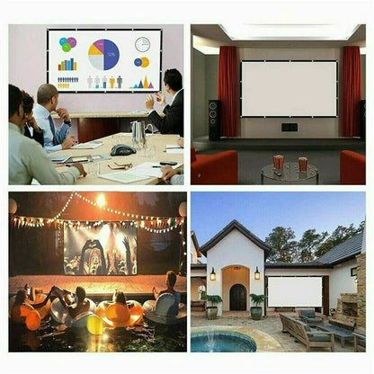 ScreenMagic 16:9 Portable HD Projection Screen - Home & Outdoor Use - Projection screen Readi Gear