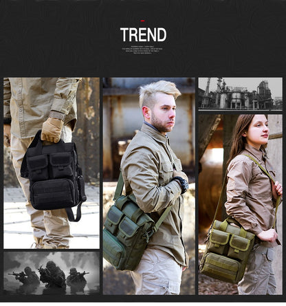 Tactical Trekker - Military Style Crossbody Sling Bag for Men and Women - Readi Gear