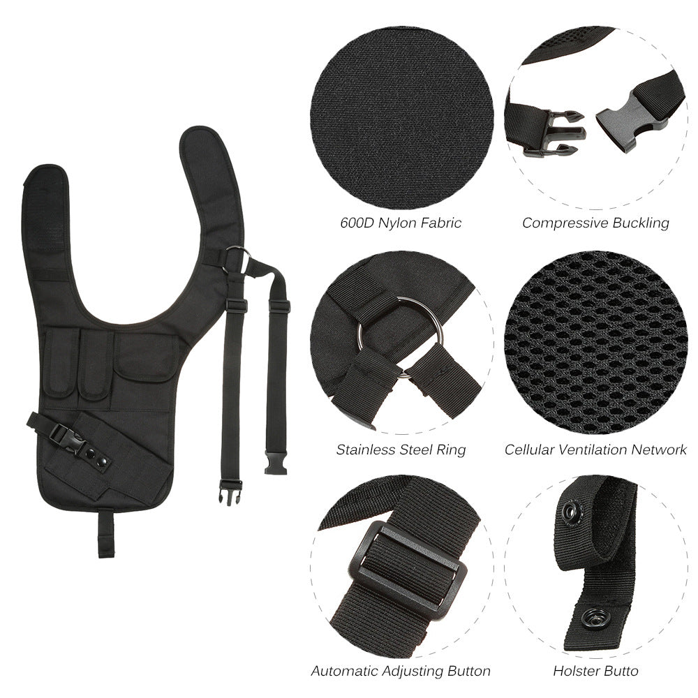 CovertOps Tactical Underarm Holster Vest - CovertOps Tactical Underarm Holster Vest Readi Gear