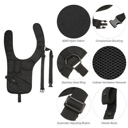 CovertOps Tactical Underarm Holster Vest - CovertOps Tactical Underarm Holster Vest Readi Gear