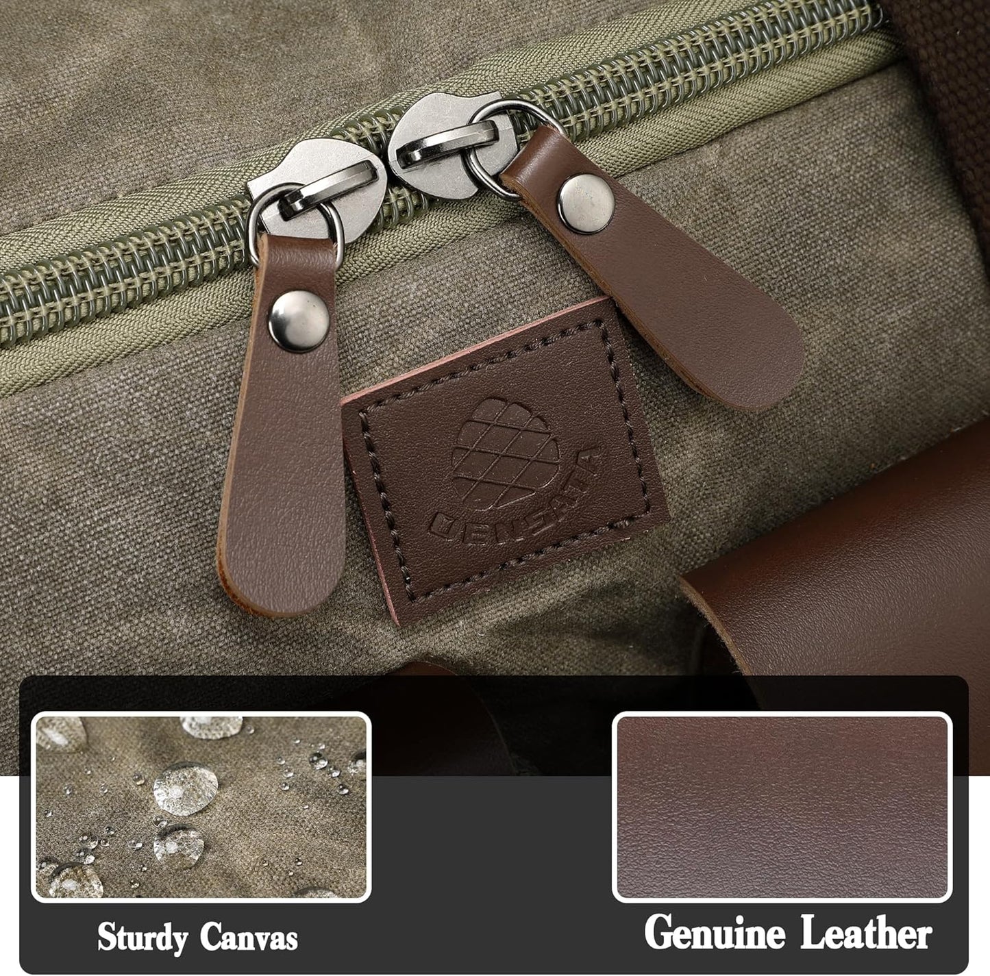 Timberline Vintage Duffel – Rugged Waterproof Waxed Canvas Travel Bag (50L & 60L)