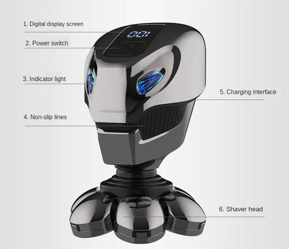 7D Pro Series Cordless Head Shaver & Hair Trimmer Kit for Men - Readi Gear