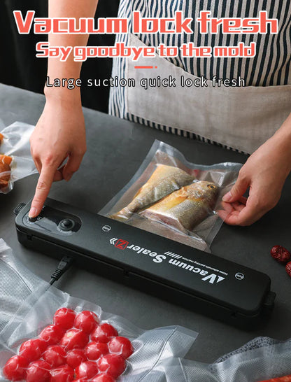 Automatic Vacuum Sealer Machine - Keep Food Fresh Up to 3 Years - food vacuum sealer Readi Gear