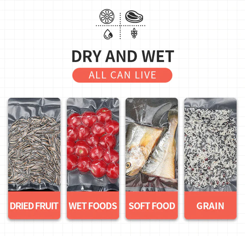 Automatic Vacuum Sealer Machine - Keep Food Fresh Up to 3 Years - food vacuum sealer Readi Gear