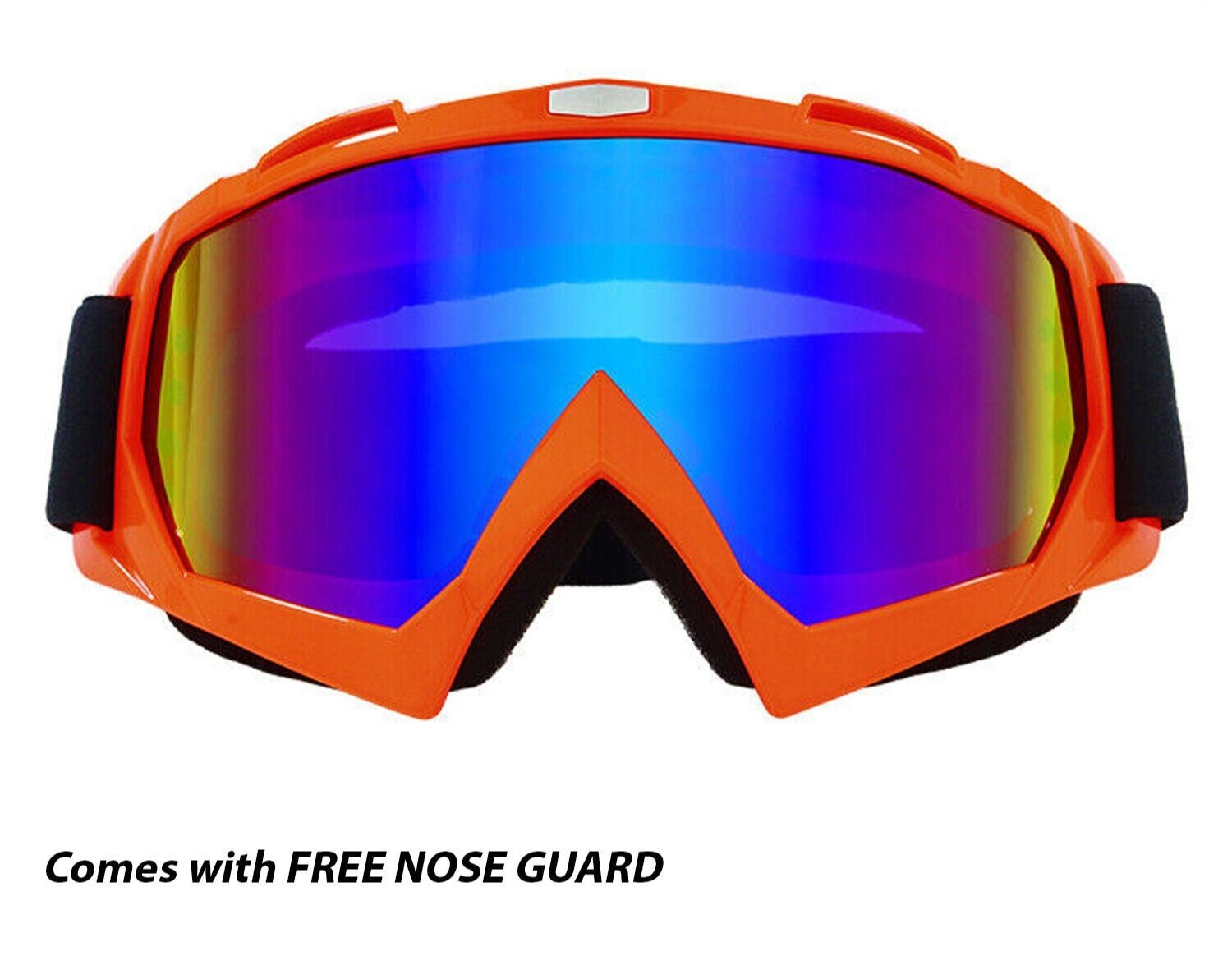 ProVision Motocross Goggles - High Impact, Anti-Fog, UV Protection - Motorcycle goggles Readi Gear