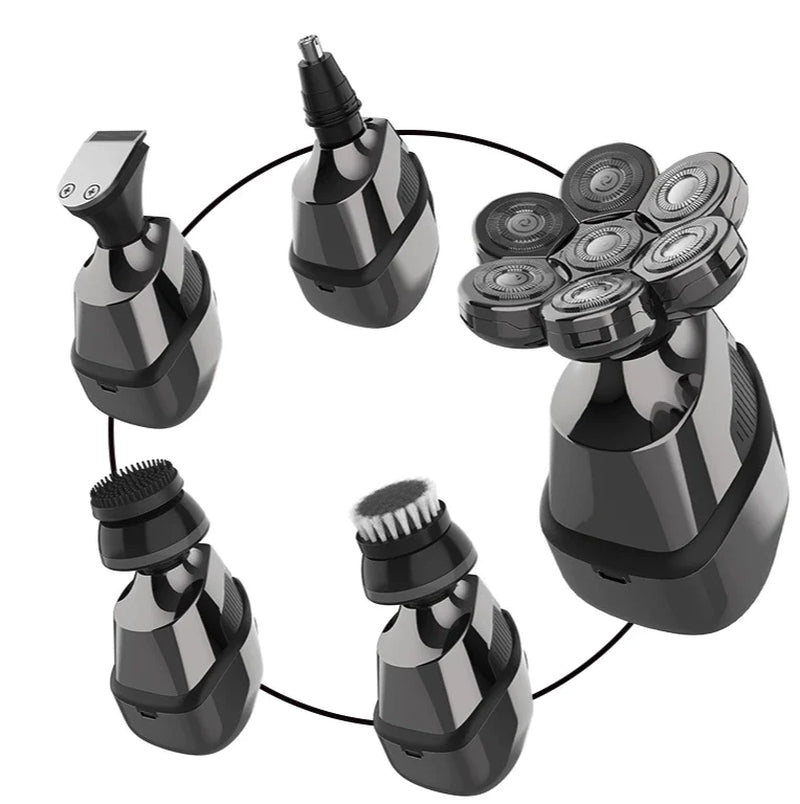 7D Pro Series Cordless Head Shaver & Hair Trimmer Kit for Men - Readi Gear