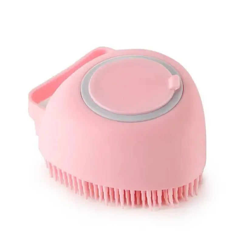 PupSpa Silicone All-in-One Bath Brush & Massager - Dog grooming bath brush Readi Gear