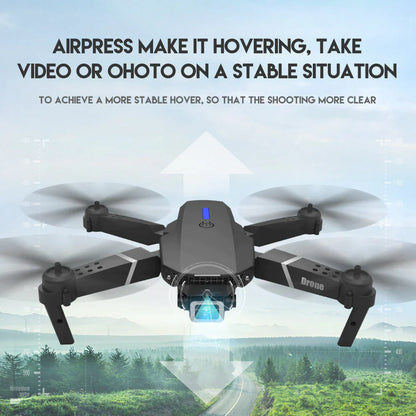 SkyCapture 4K HD Dual Camera Foldable Drone +4 Battery - Dual Camera Drone Readi Gear