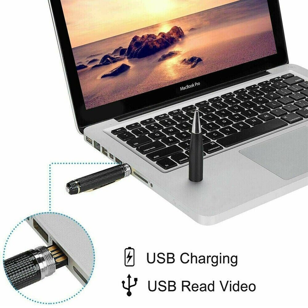 StealthPen 1080P HD Hidden Camera - Mini Spy Video Recorder & USB - Hidden Camera Pen Readi Gear