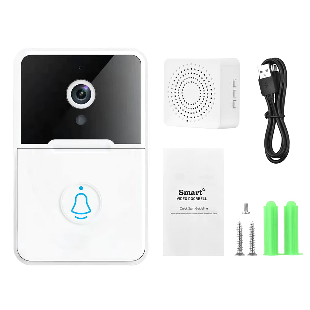 ShieldCam Wireless Doorbell - HD Video, Night Vision & 2-Way Intercom - Smart doorbell and security camera Readi Gear