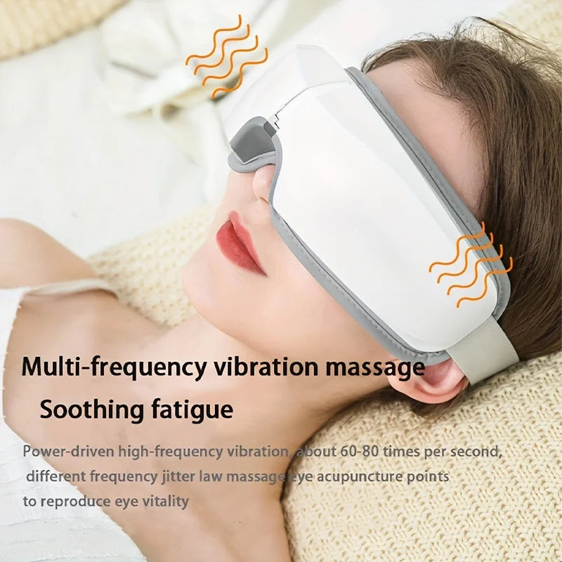 ZenGlow Eye Revive – 4D Eye Massager with Heat & Vibration