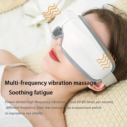 ZenGlow Eye Revive – 4D Eye Massager with Heat & Vibration