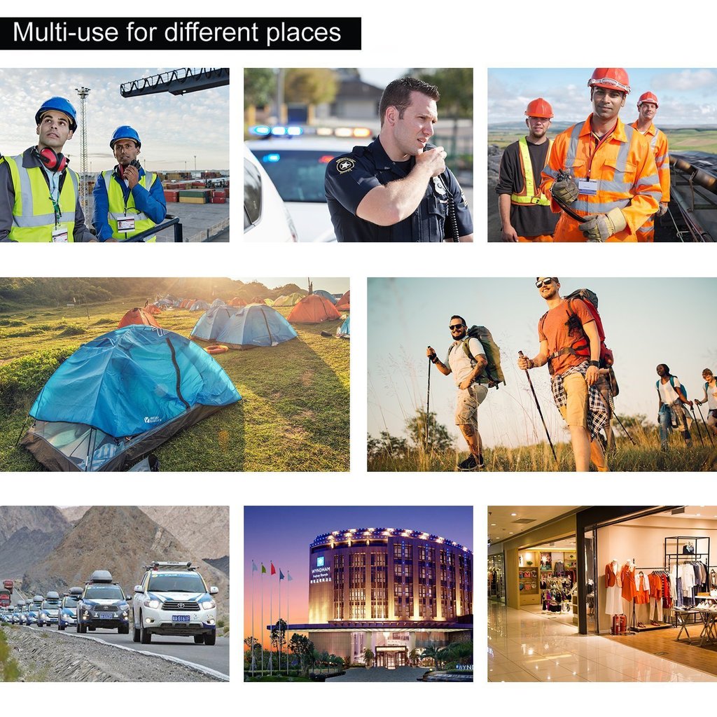 Baofeng BF-888S Walkie Talkie 2-Pack - UHF 400-470MHz, 16 Channels, Earpiece - Baofeng BF-888S Walkie Talkie 2-Pack - UHF 400-470MHz, 16 Channels, Earpiece Readi Gear