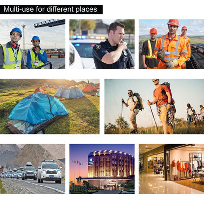 Baofeng BF-888S Walkie Talkie 2-Pack - UHF 400-470MHz, 16 Channels, Earpiece - Baofeng BF-888S Walkie Talkie 2-Pack - UHF 400-470MHz, 16 Channels, Earpiece Readi Gear