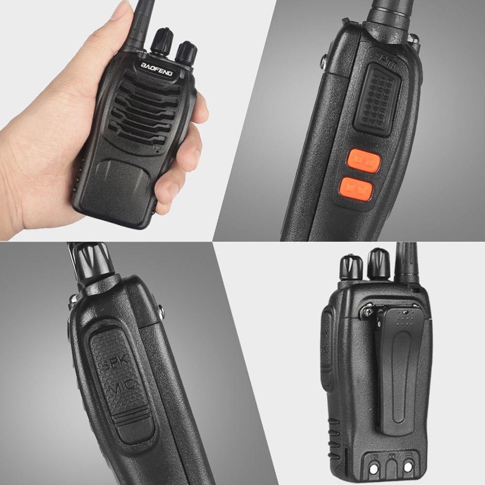 Baofeng BF-888S Walkie Talkie 2-Pack - UHF 400-470MHz, 16 Channels, Earpiece - Baofeng BF-888S Walkie Talkie 2-Pack - UHF 400-470MHz, 16 Channels, Earpiece Readi Gear