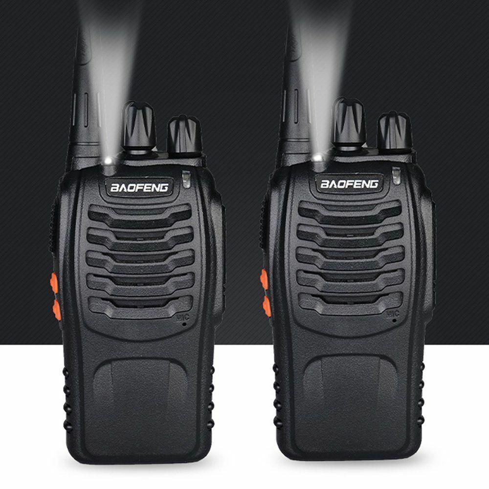 Baofeng BF-888S Walkie Talkie 2-Pack - UHF 400-470MHz, 16 Channels, Earpiece - Baofeng BF-888S Walkie Talkie 2-Pack - UHF 400-470MHz, 16 Channels, Earpiece Readi Gear
