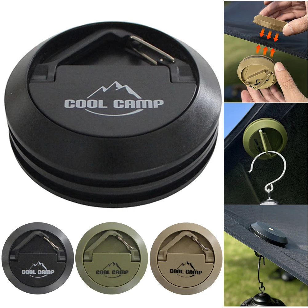 Hassle-Free Magnetic Light Clip for Tent - Organize Gear Easily - Magnetic carabiner tent clip Readi Gear