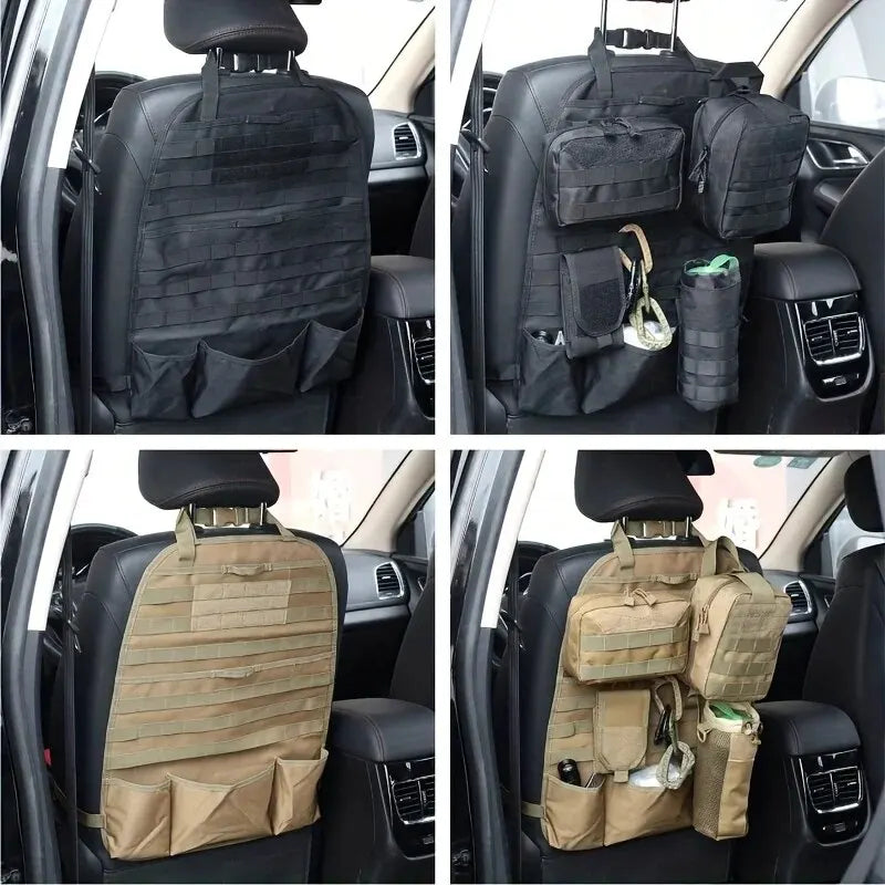MolleMaster Car Seat Organizer: Tactical Gear Holder - MolleMaster Car Seat Organizer: Tactical Gear Holder Readi Gear
